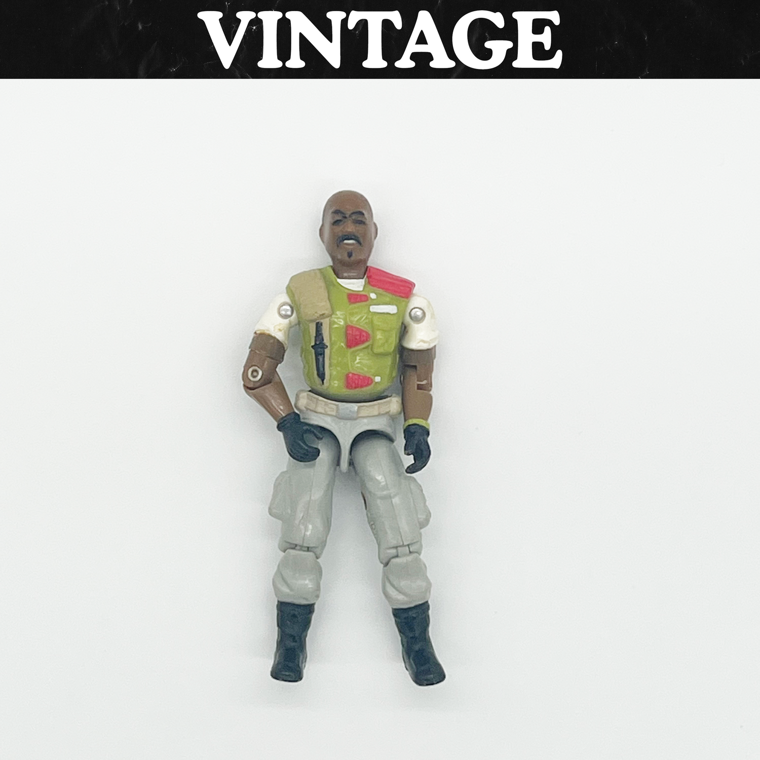 Vintage GI Joe Roadblock v2 Action Figure