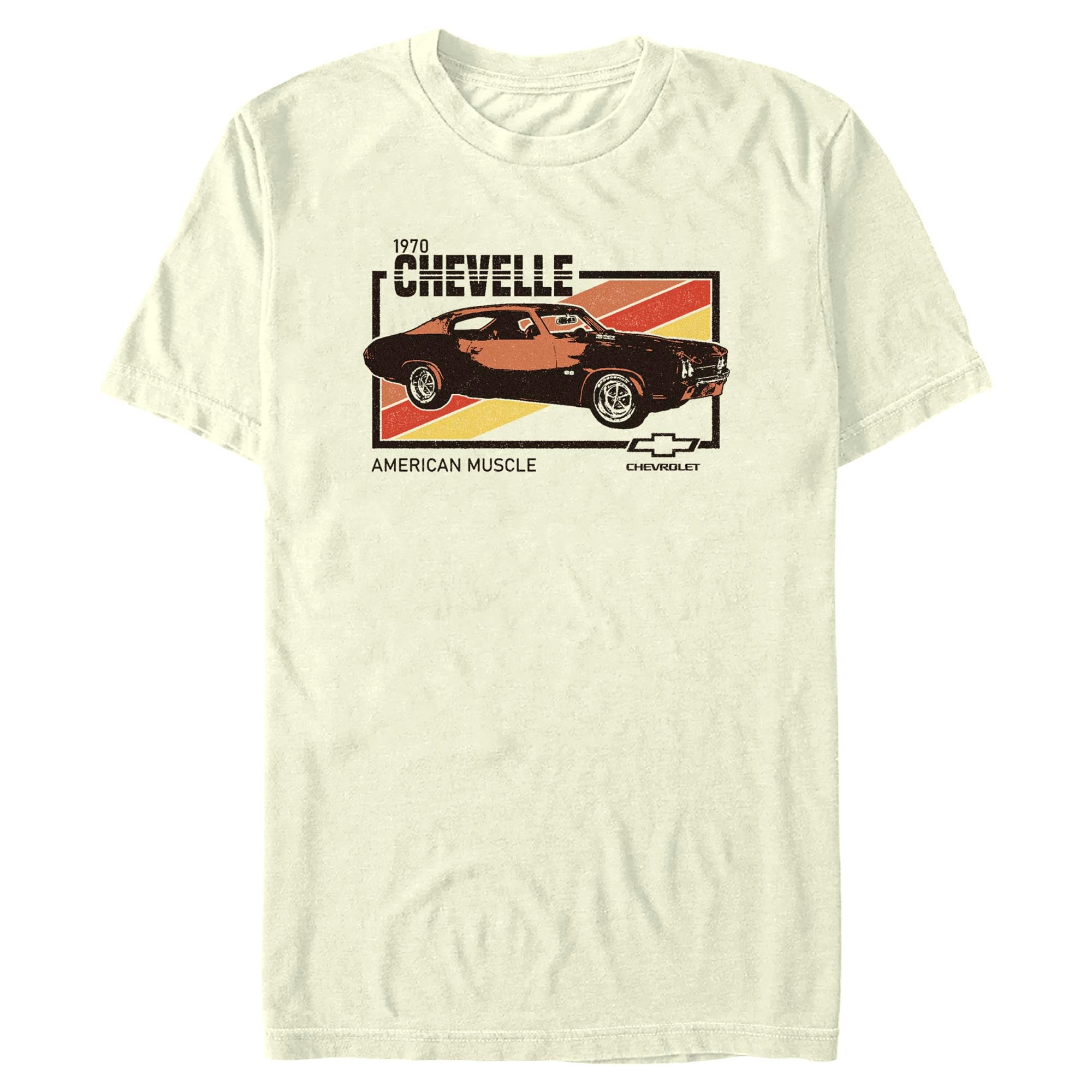 General Motors 1970 Chevelle Natural graphic t-shirt