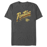 General Motors Pontiac Stack Dark Heather graphic t-shirt