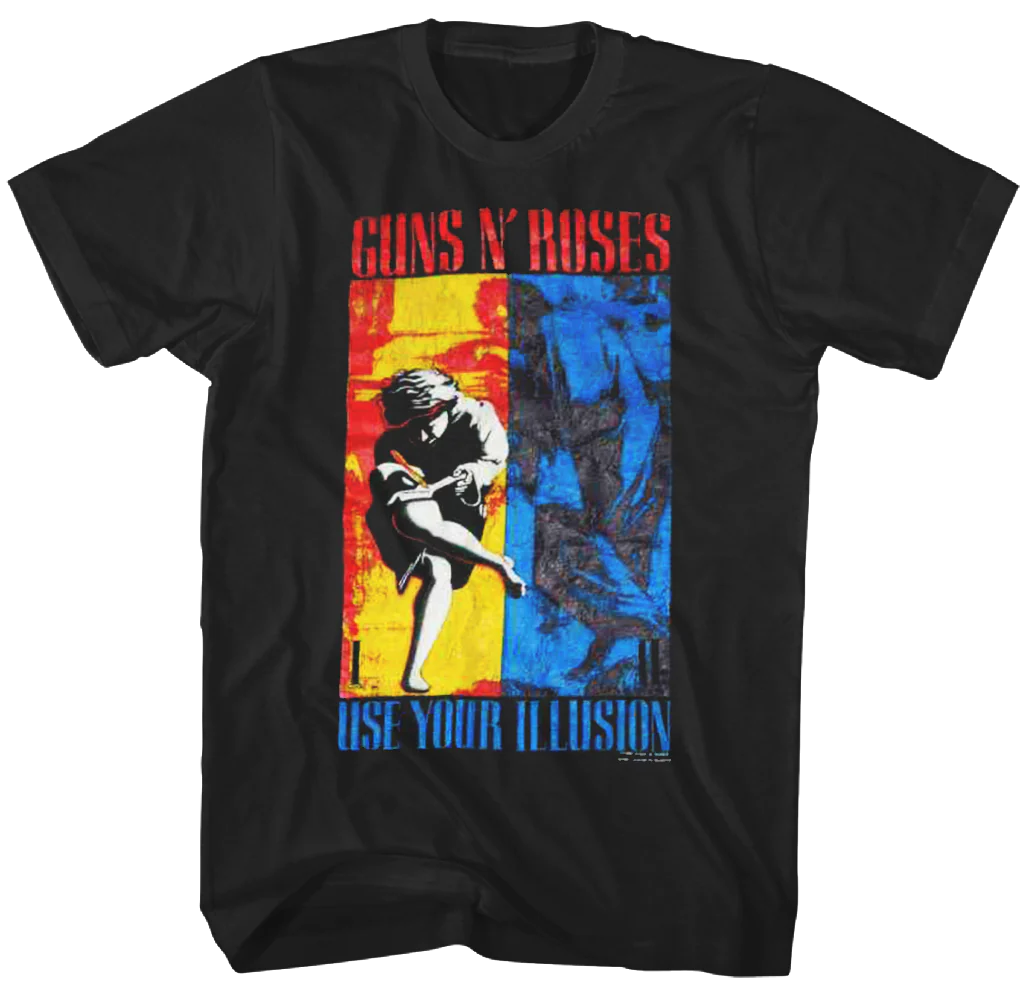 Guns n Roses Lose Your Illusion Combo Shirt