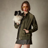 Members Only Women's Satin Bomber Jacket
