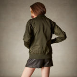 Members Only Women's Satin Bomber Jacket