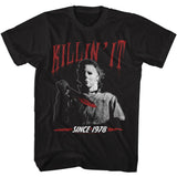 officially licensed Halloween Killin It T-Shirt tee