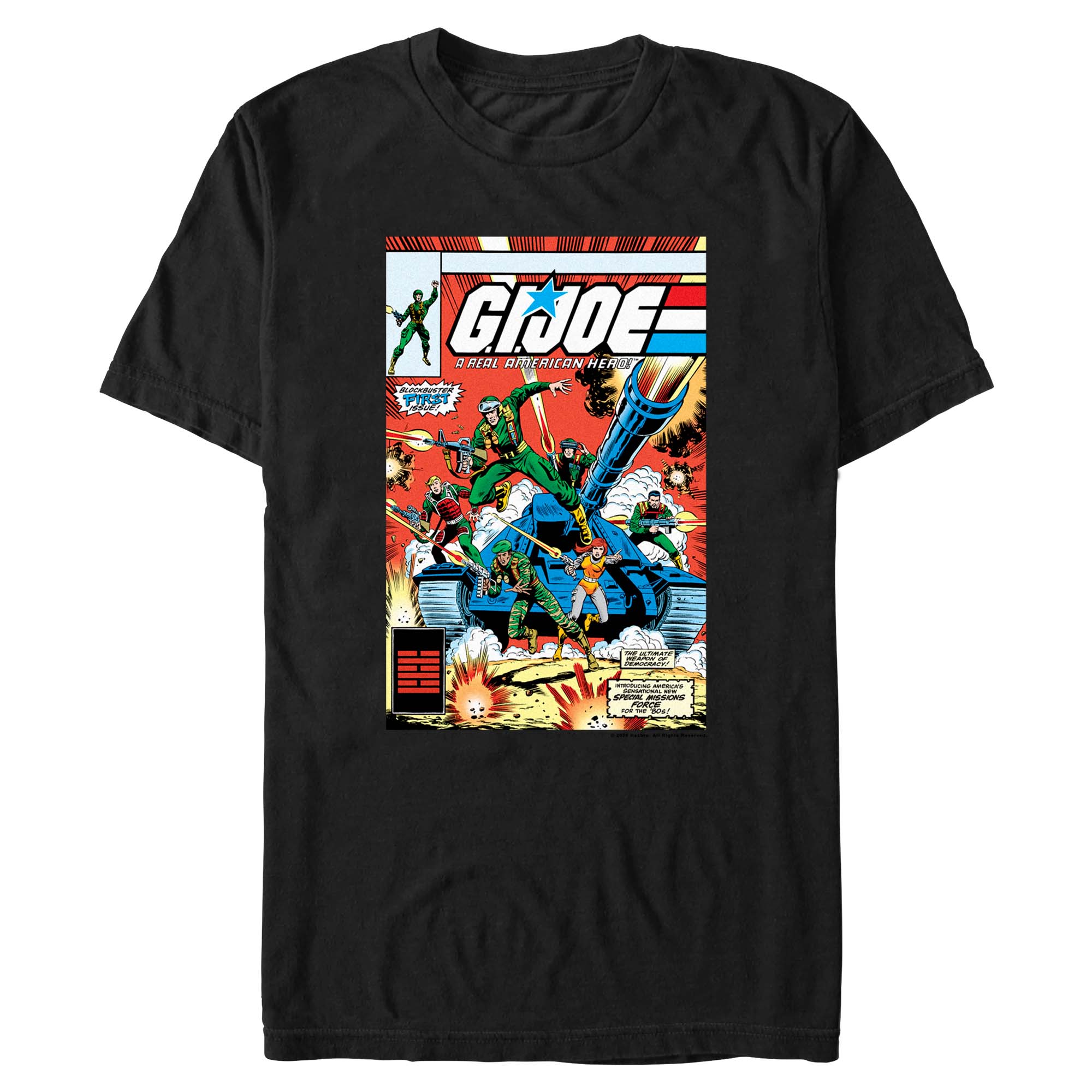 officially licensed GI Joe Comic Poster T-Shirt tee