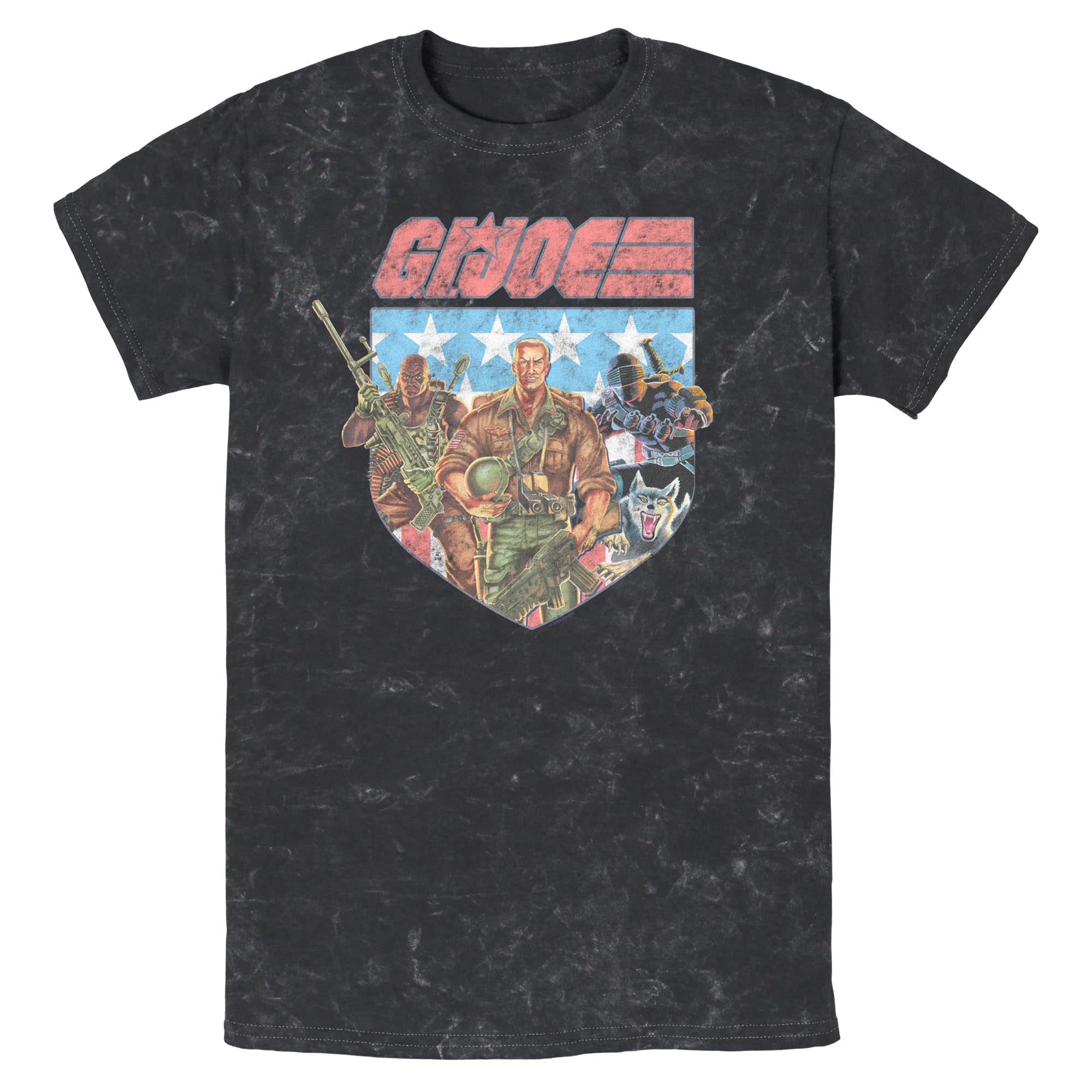 GI Joe Shield Heroes Black graphic t-shirt