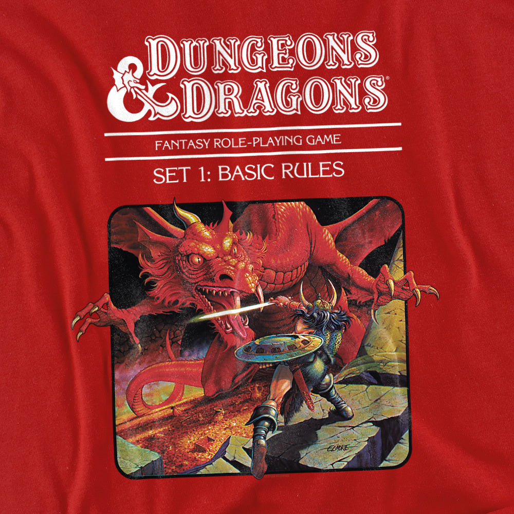 Dungeons & Dragons Vintage Basic Rules Cover T-Shirt