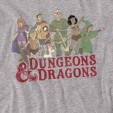 Dungeons & Dragons 80s Cartoon Heroes T-Shirt