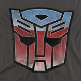 Transformers Autobot Logo Gray Vintage T-Shirt