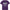 Purple t-shirt featuring the metallic purple-and-silver Transformers Decepticon logo centered on the chest.