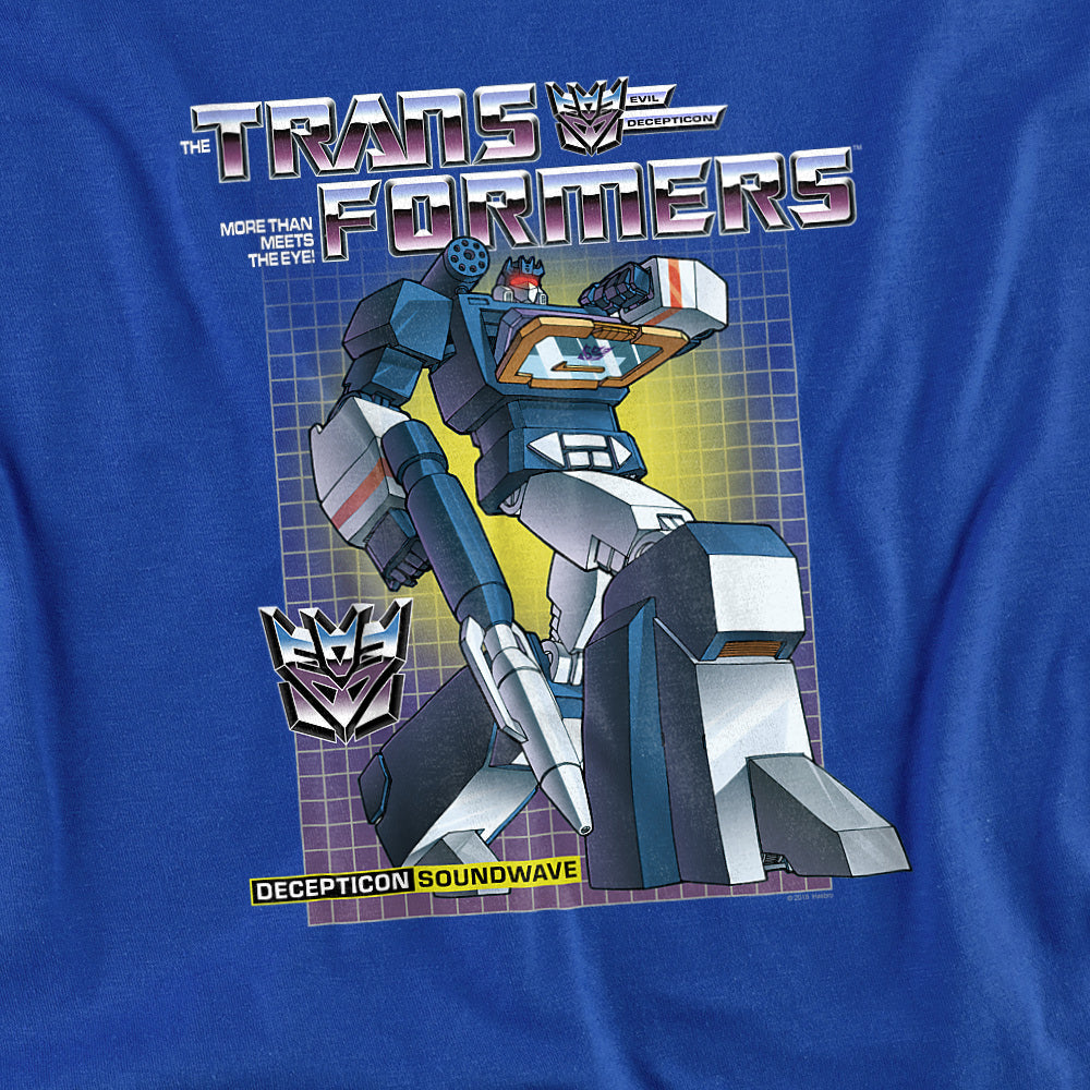 Transformers G1 Soundwave Grid T-Shirt