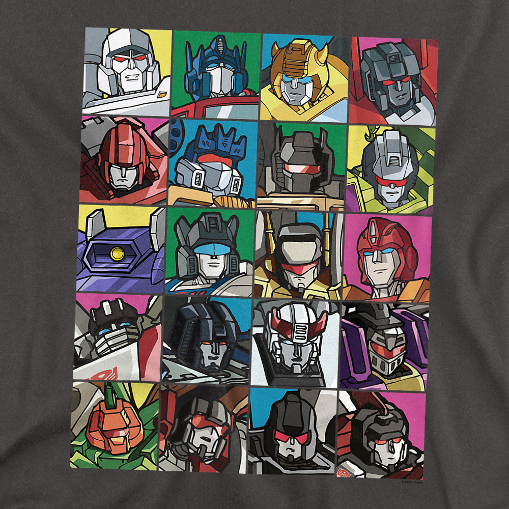 Transformers Autobots & Decepticons Grid T-Shirt