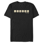Scrabble Scrabble Legend Black graphic t-shirt