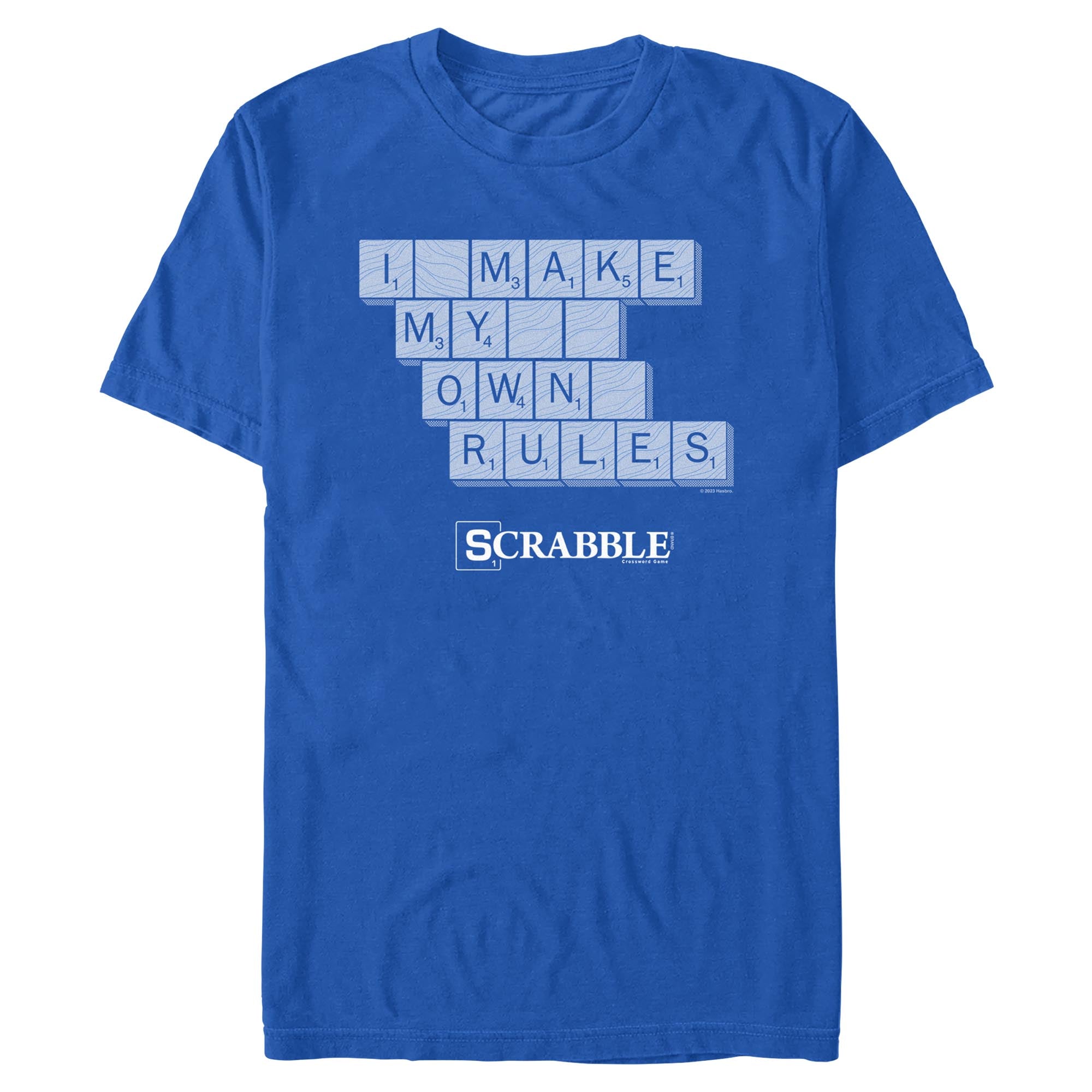 Scrabble My Scrabble Rules Royal graphic t-shirt