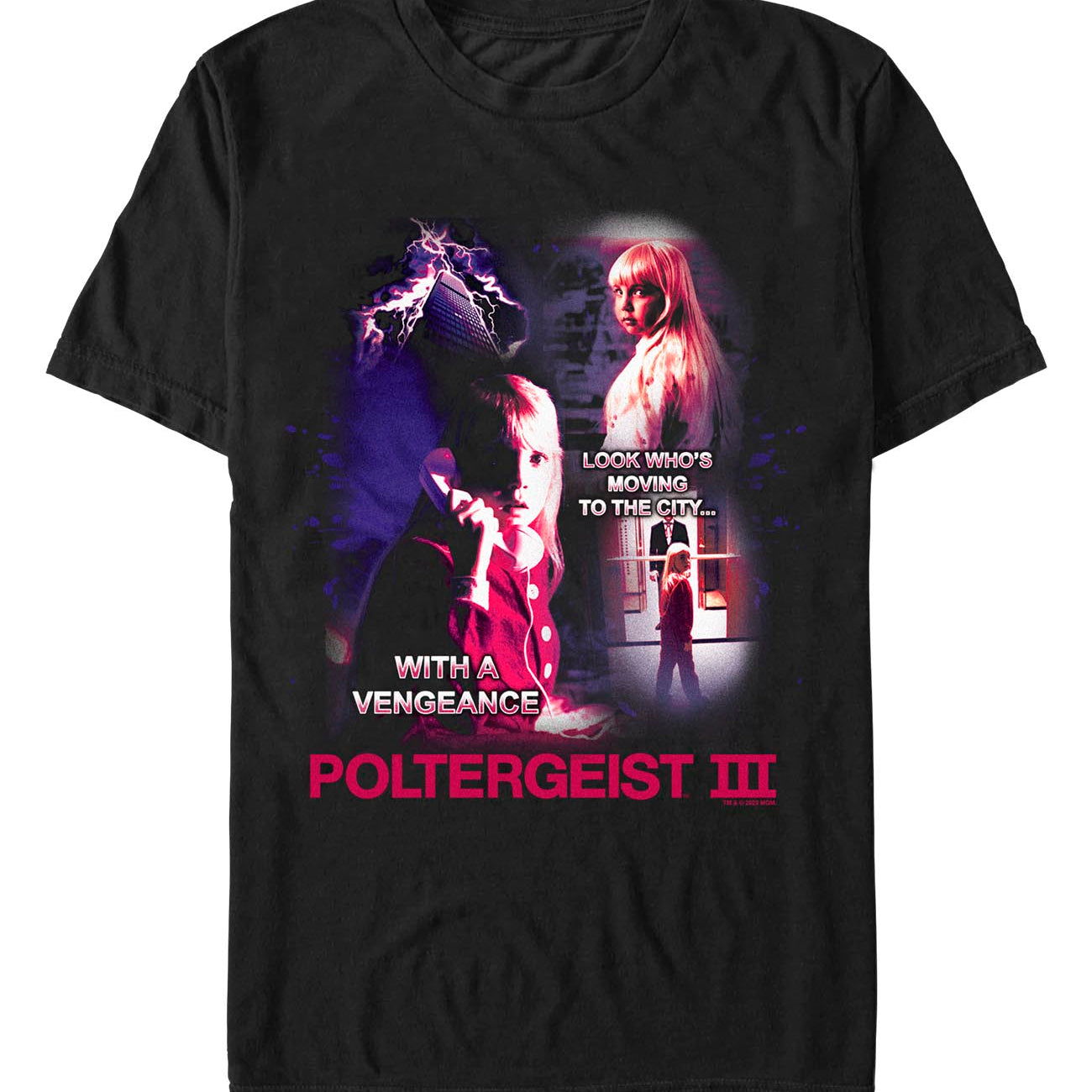 officially licensed Poltergeist Poltergeist Moving Poster T-Shirt tee