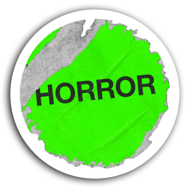 Horror VHS Sticker