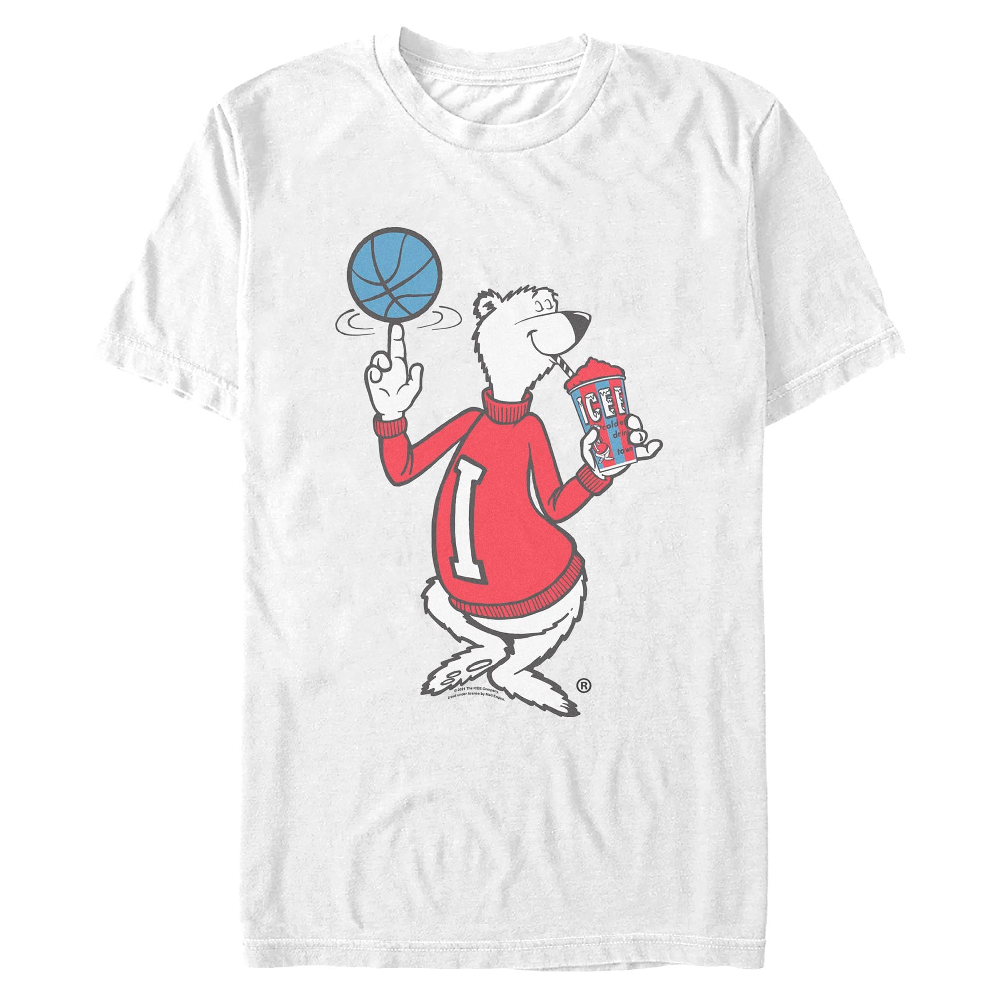 Icee CALI SPORT ICEE White graphic t-shirt