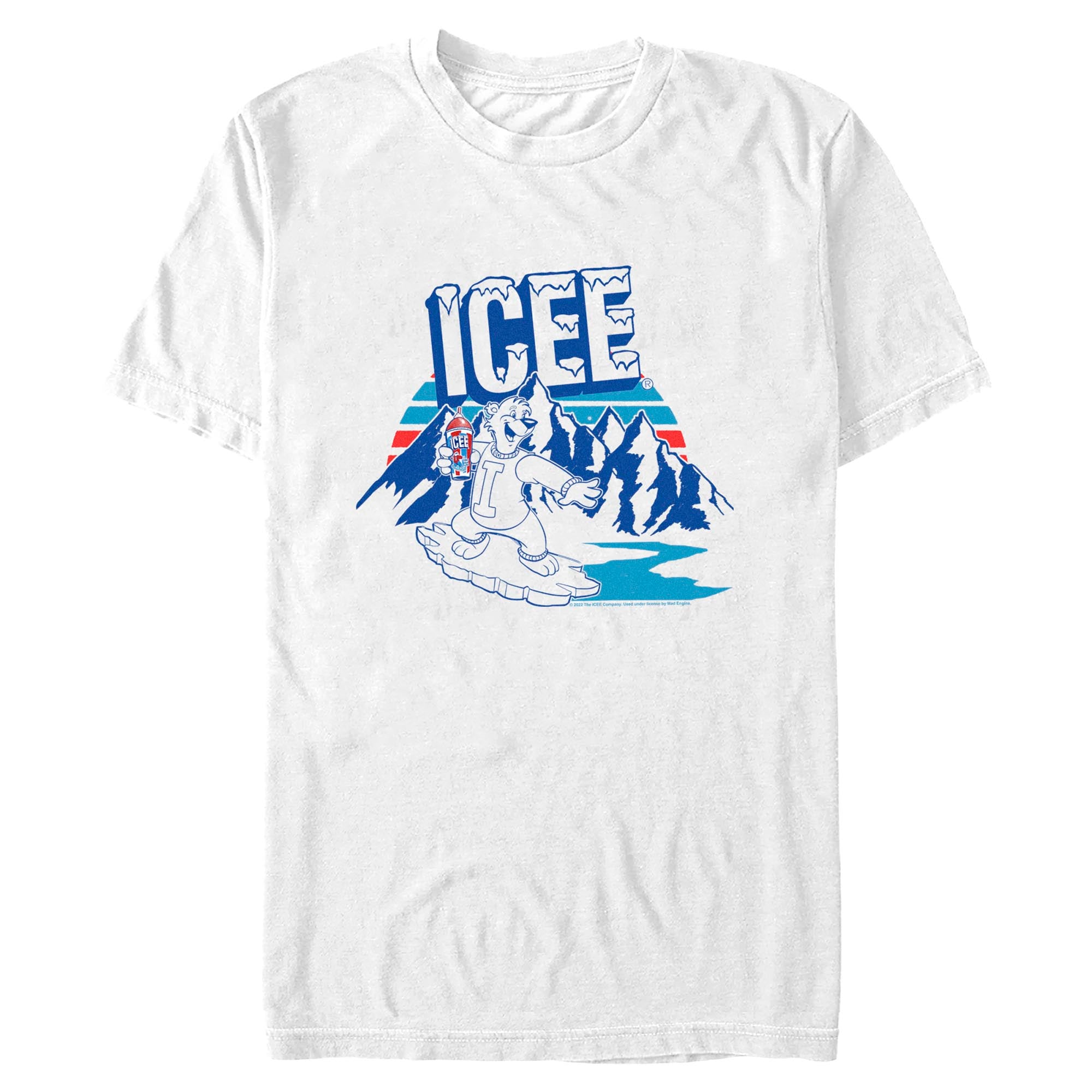 Icee ICEE Outdoors White graphic t-shirt