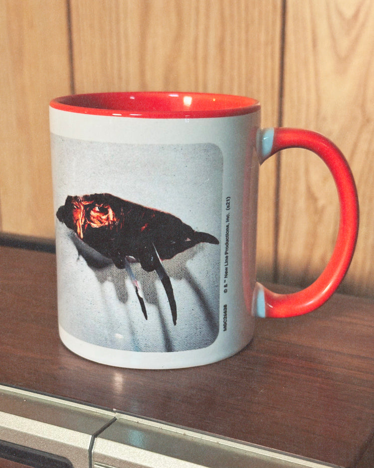 Nightmare On Elm Street Freddy Peeking Mug