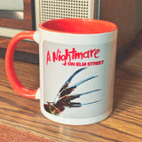 Nightmare On Elm Street Freddy Peeking Mug