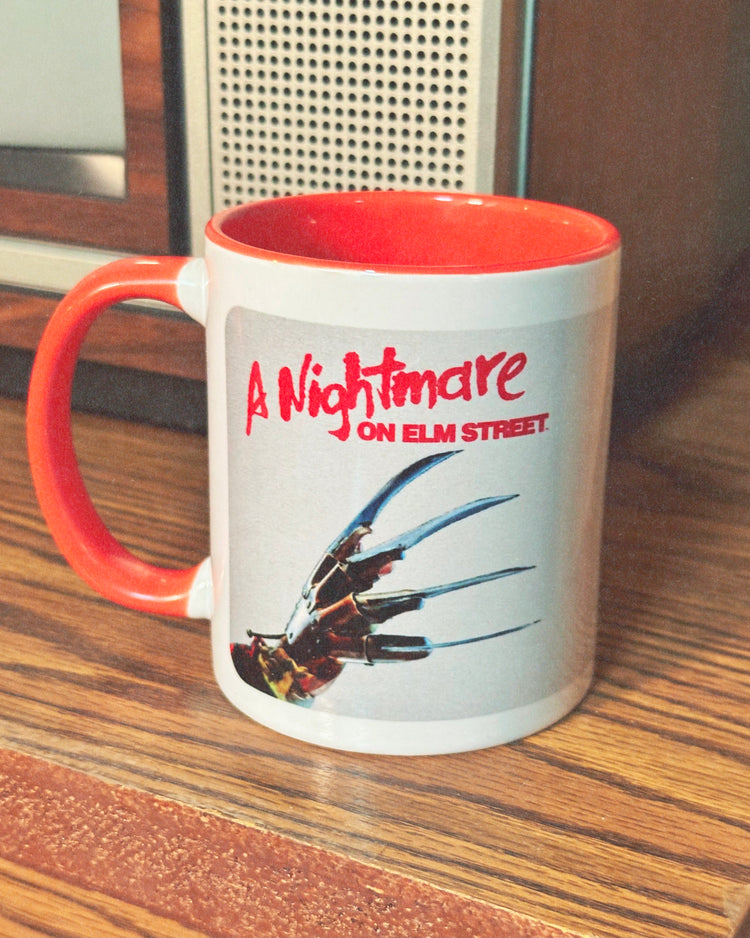 Nightmare On Elm Street Freddy Peeking Mug