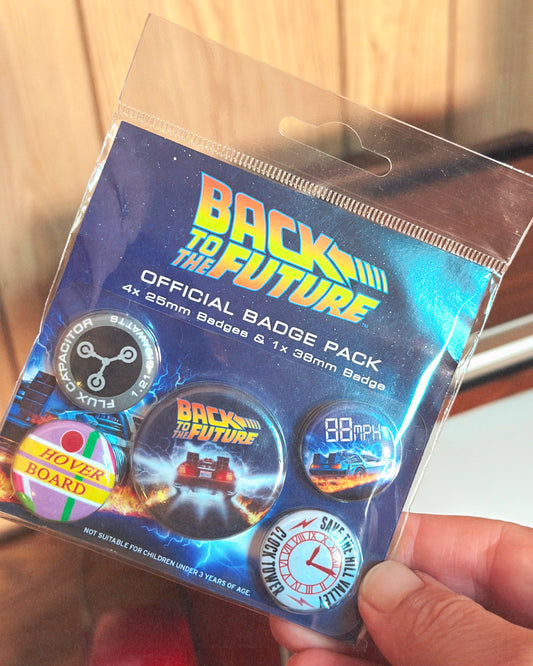 Back to the Future Badge Pack