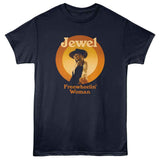 officially licensed Jewel Freewheelin Circle T-Shirt tee