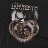Labyrinth Crystal Ball Collage T-Shirt