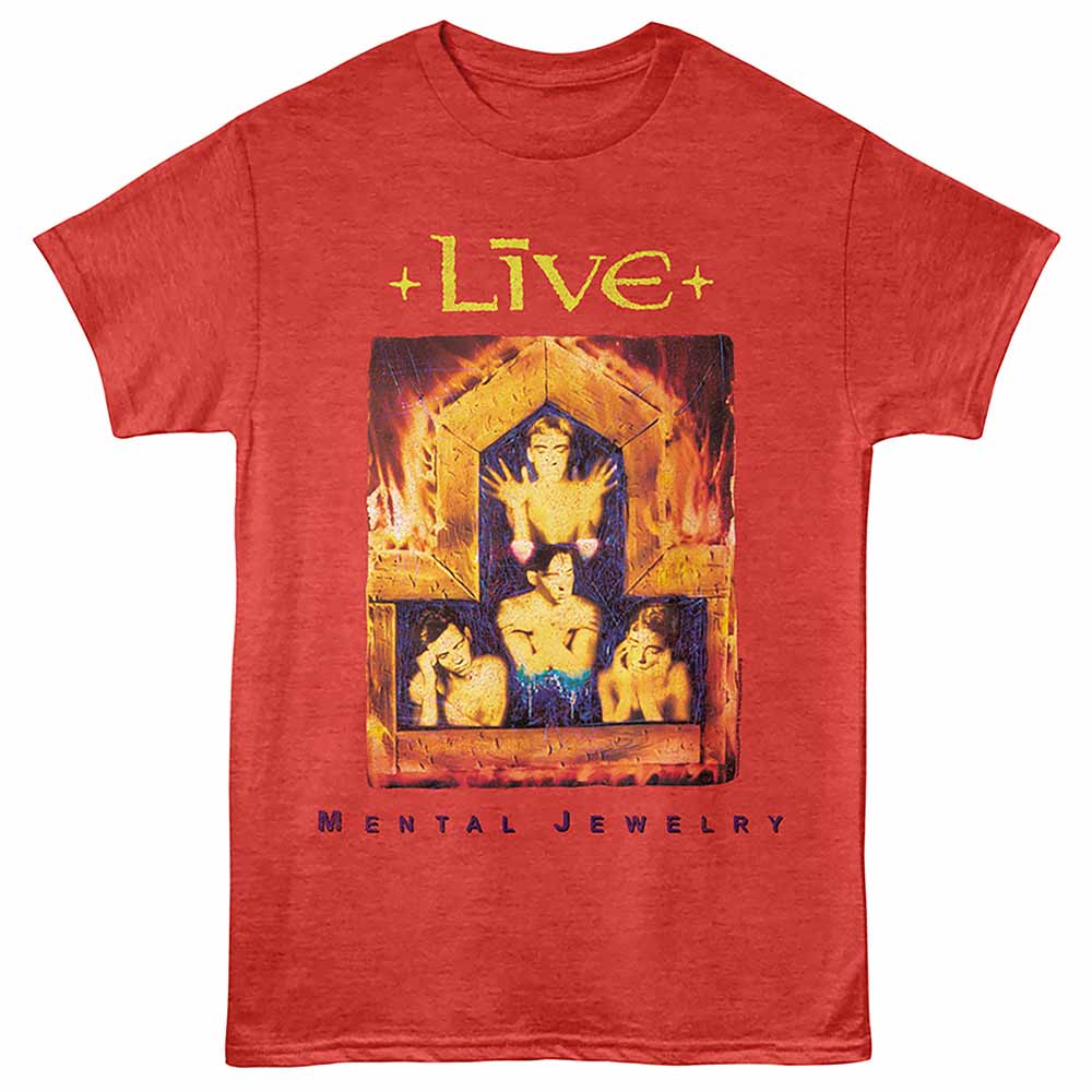 officially licensed Live Mental Jewelry T-Shirt tee