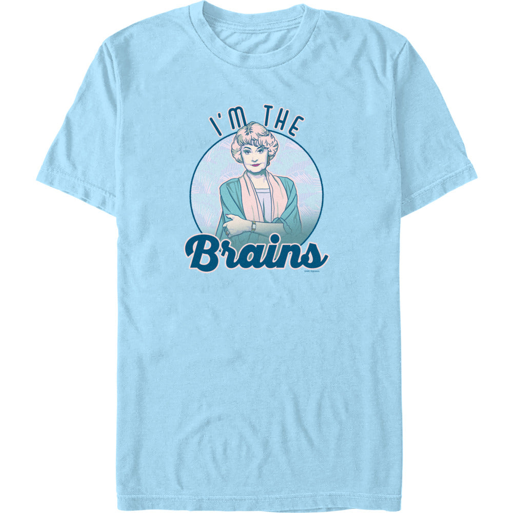 Retro Dorothy Zbornak graphic tee with pastel tropical artwork and funny Golden Girls slogan