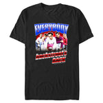 Backstreet Boys Everybody Backstreet'S Back Black graphic t-shirt
