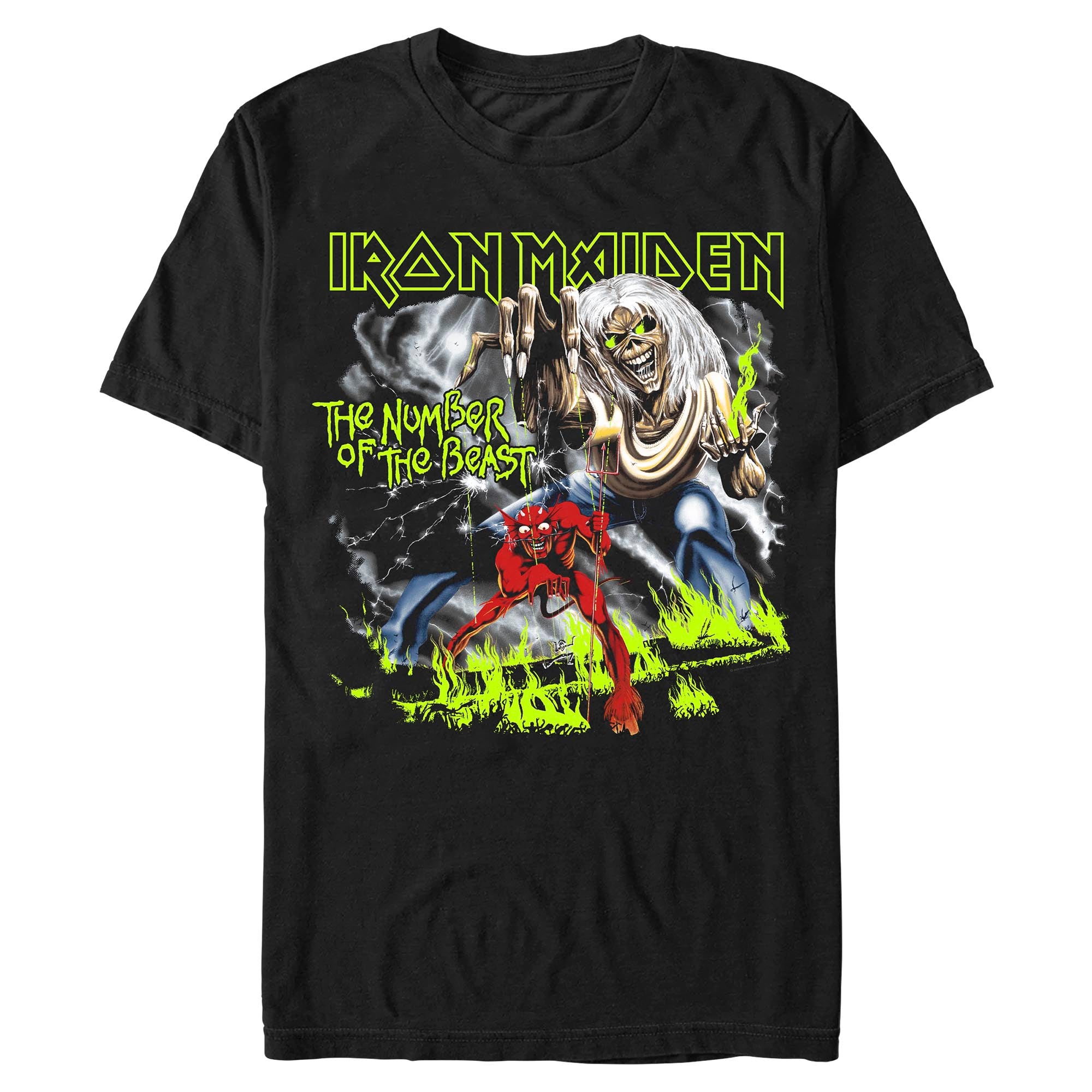 Iron Maiden Irm Notb Black graphic t-shirt
