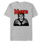 Misfits Crossed Arms Sport Gray graphic t-shirt