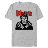 Misfits Crossed Arms Sport Gray graphic t-shirt