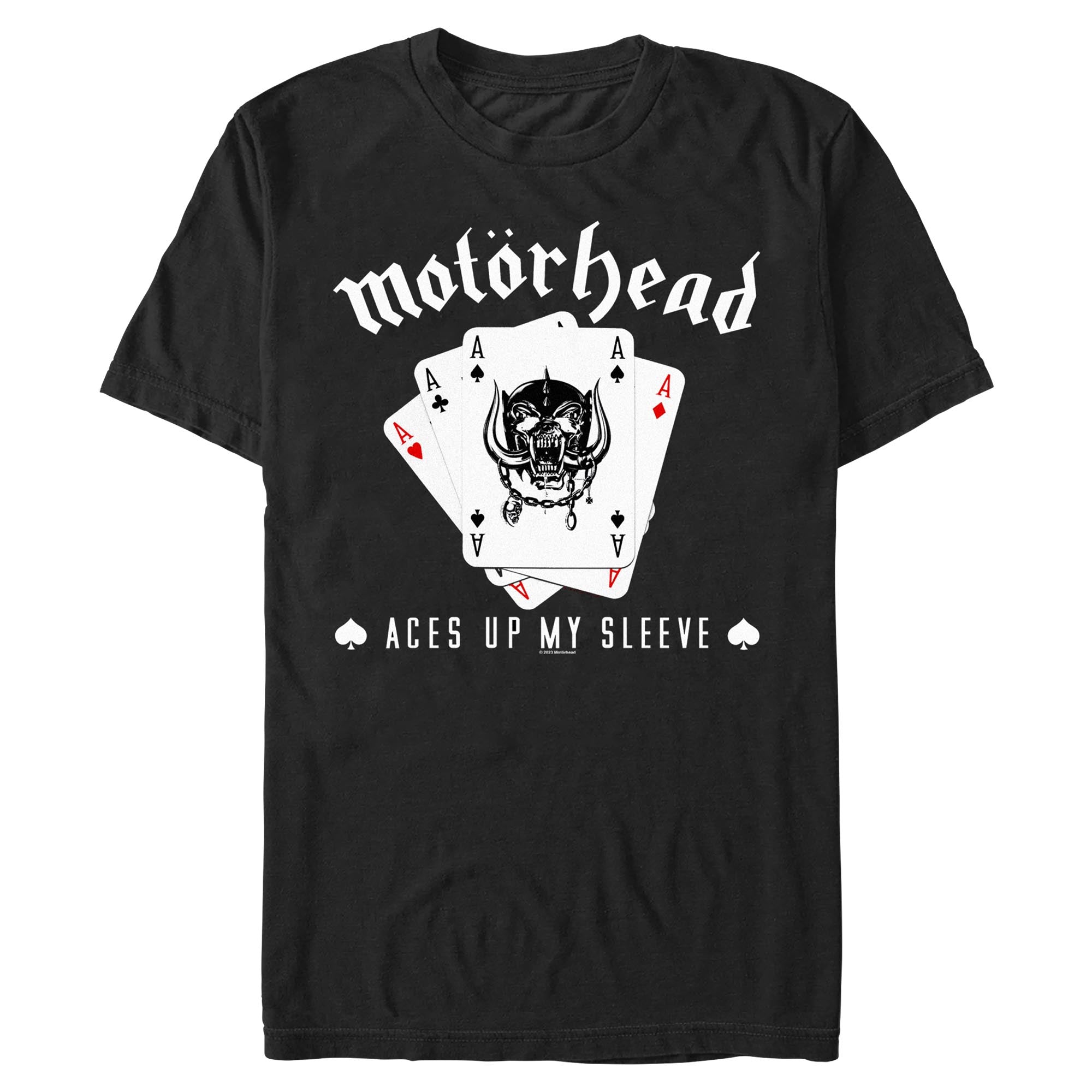 Motorhead Aces High Black graphic t-shirt