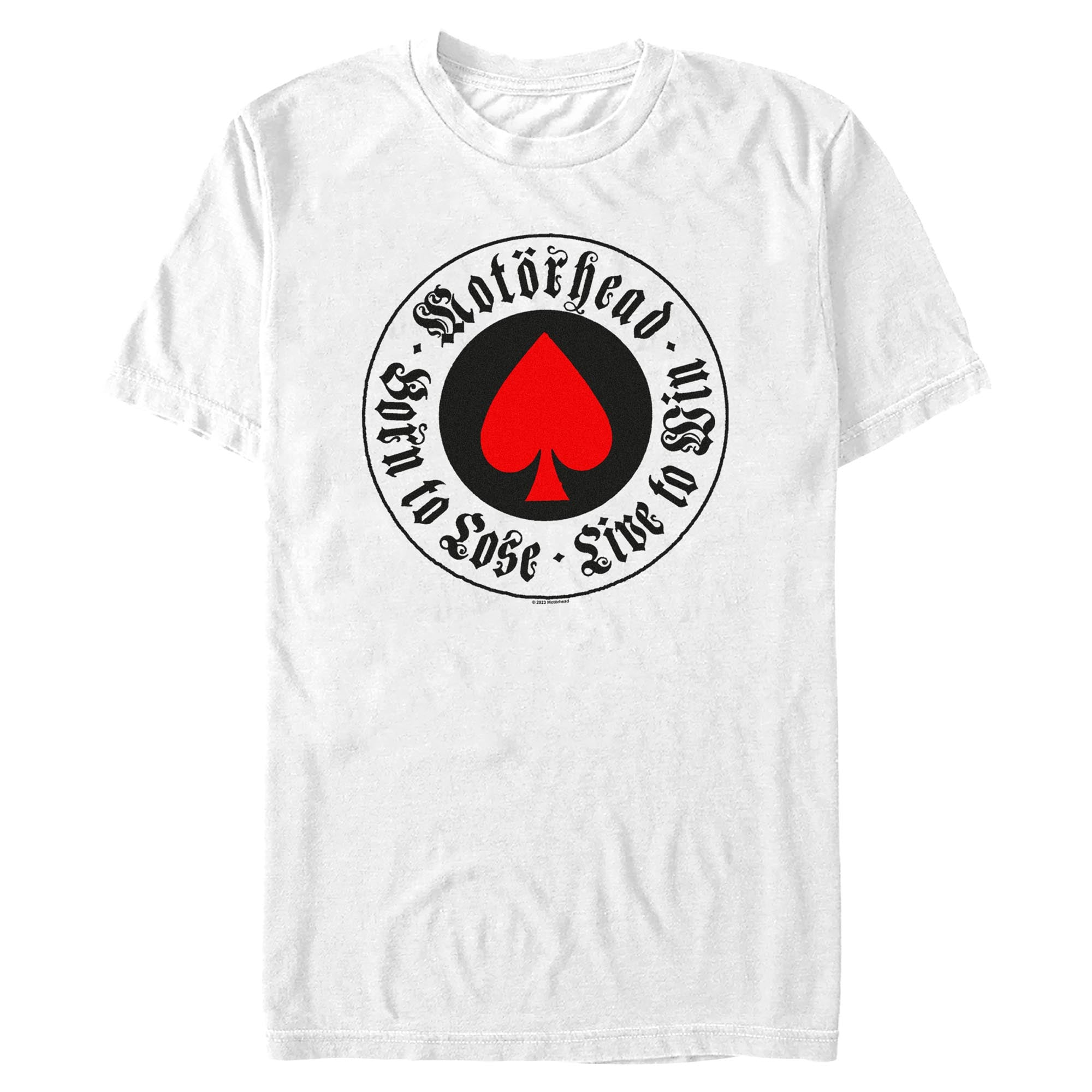Motorhead Token White graphic t-shirt