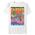 Oasis Be Here Now White graphic t-shirt