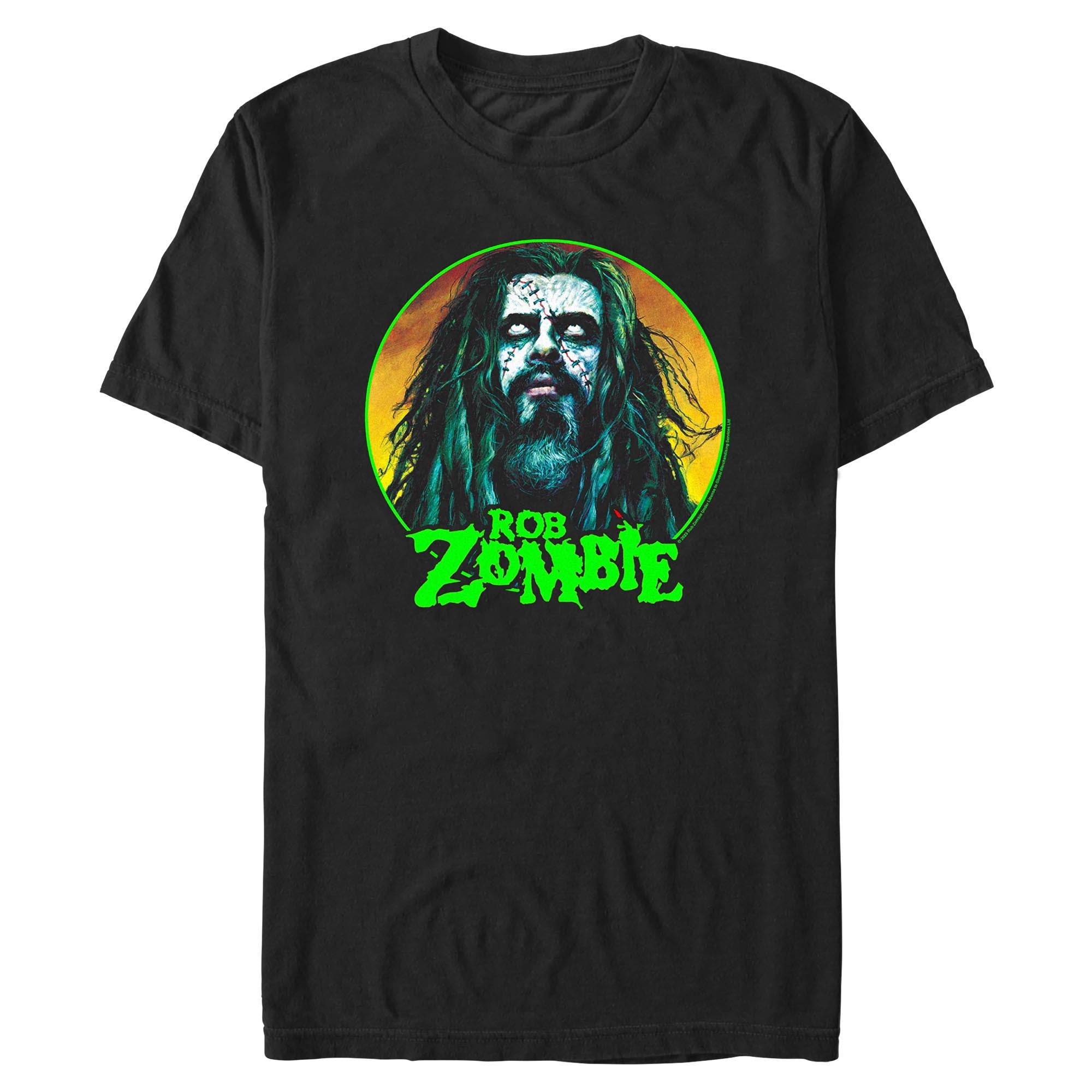 officially licensed Rob Zombie Zombie Face T-Shirt tee