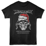 Megadeth Christmas Is My Business graphic t-shirt officially licensed