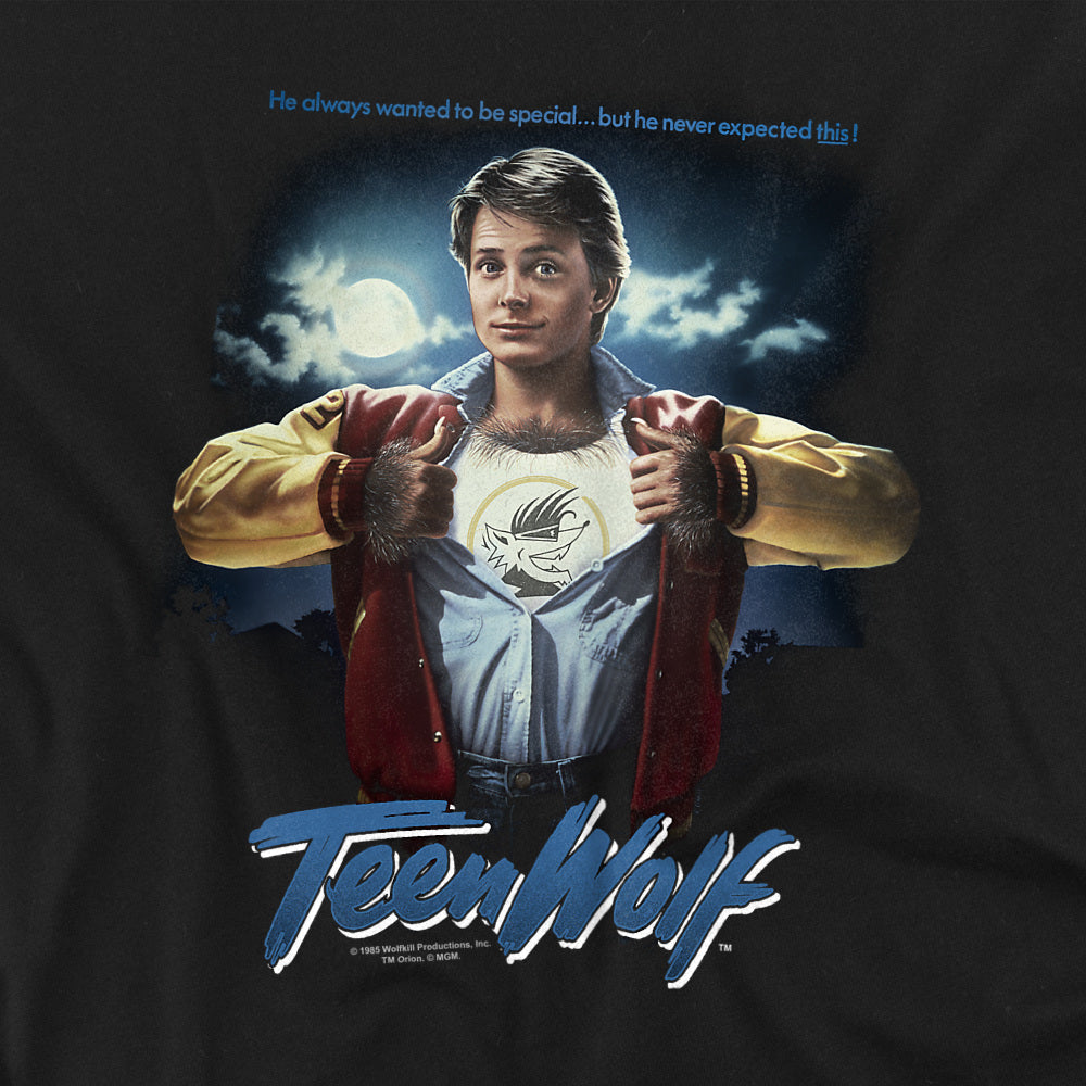 Teen Wolf 80s Movie Poster T-Shirt