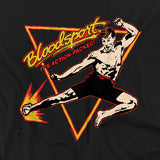 Bloodsport Van Damme Kick Triangle Logo Shirt