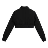Women's Members Only® Mini Cropped Racer Jacket