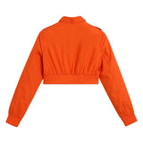 Women's Members Only® Mini Cropped Racer Jacket