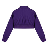 Women's Members Only® Mini Cropped Racer Jacket