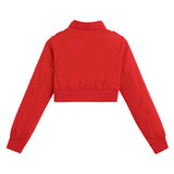 Women's Members Only® Mini Cropped Racer Jacket
