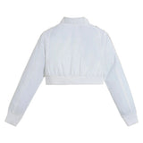 Women's Members Only® Mini Cropped Racer Jacket