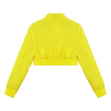 Women's Members Only® Mini Cropped Racer Jacket