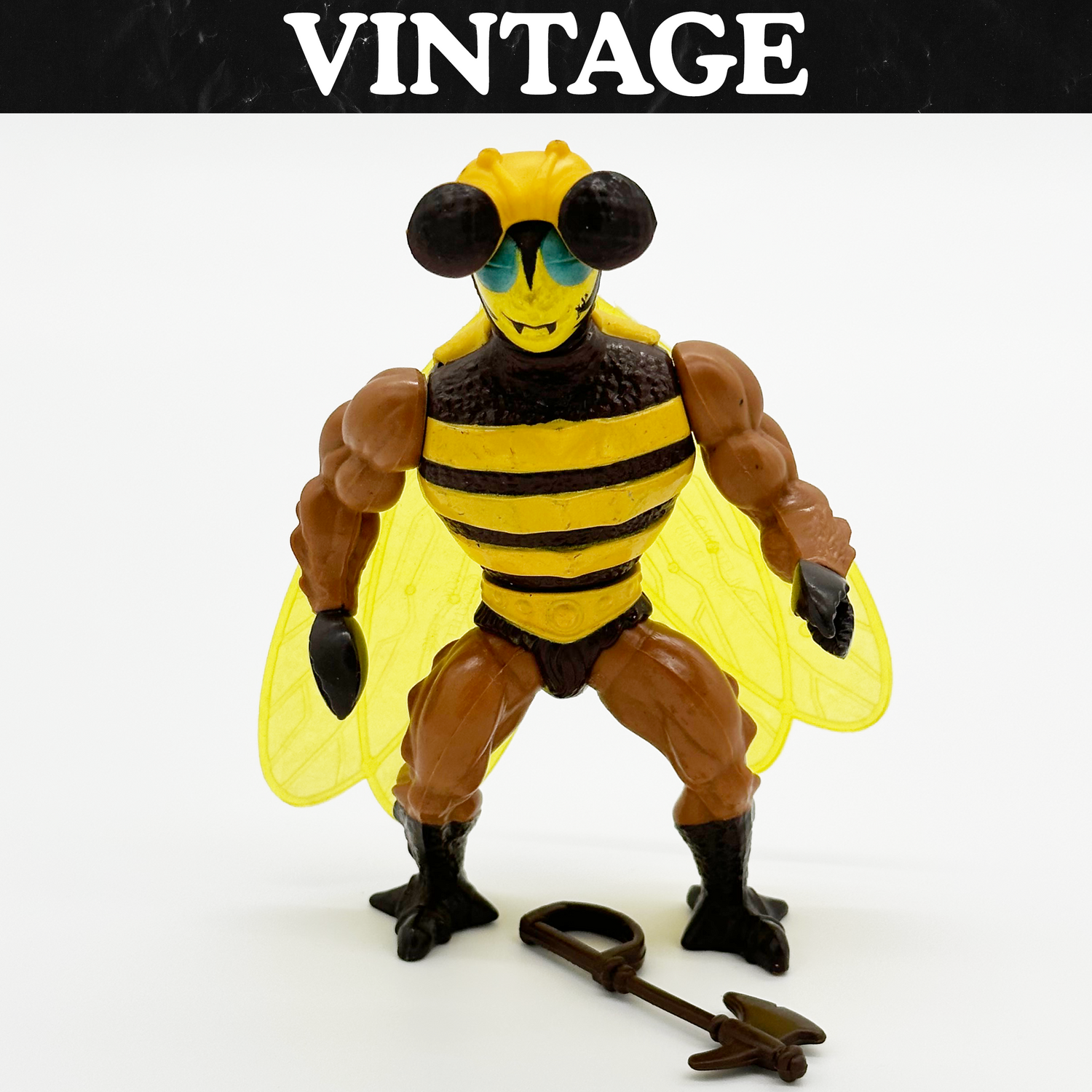 Vintage MOTU Buzz-Off Action Figure