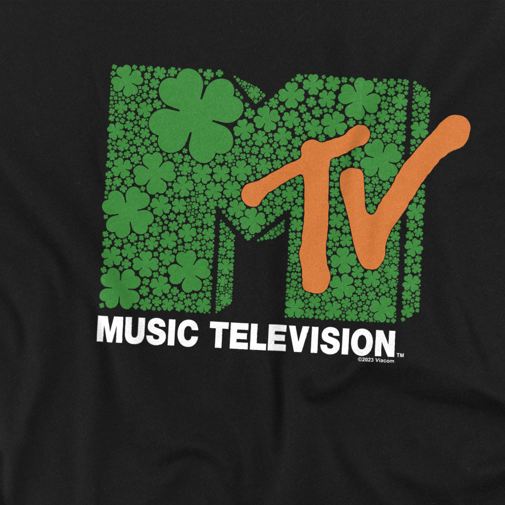 MTV St. Patrick's Day Shamrock Logo T-Shirt