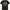 Black t-shirt with MTV logo featuring green shamrock pattern on a white background