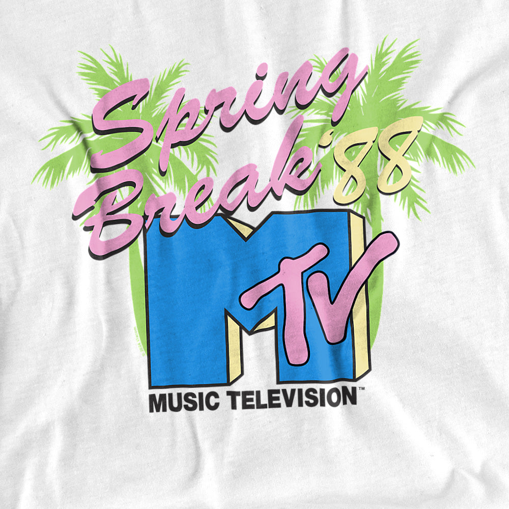 MTV Spring Break '88 Neon Palm Trees T-Shirt